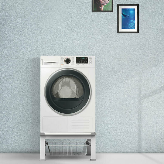 Meliconi Base Space Basket 070-0593 Βάση Πλυντηρίου/Στεγνωτηρίου από Πλαστικό με Συρτάρι 60x60εκ.