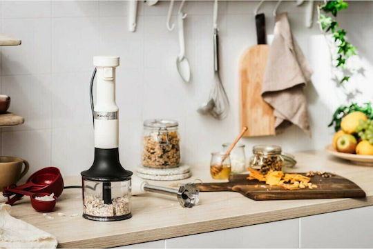 Kitchenaid Ραβδομπλέντερ με Ανοξείδωτη Ράβδο 180W Μπεζ