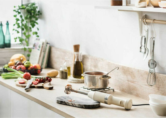 Kitchenaid Ραβδομπλέντερ με Ανοξείδωτη Ράβδο 180W Μπεζ