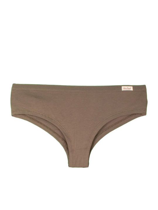 Βαμβακερά Γυναικεία Brazil 3Pack Navy/Beige/Brown