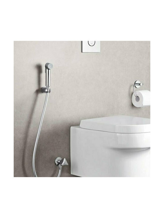 Grohe Tempesta F Trigger Spray Wall Mounted Bidet Set Silver