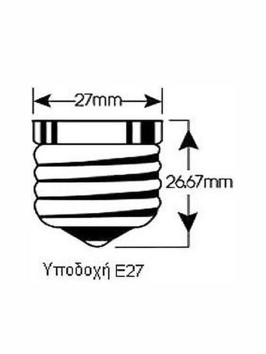 Heronia SLP-400 Επιτοίχια Χελώνα Εξωτερικού Χώρου E27 σε Χάλκινο Χρώμα