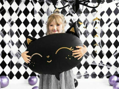 Balon Folie Halloween Negru Γατούλα 48buc