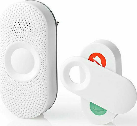 Nedis Wireless Doorbell with Built-in Do Not Disturb Function 80dB Gray