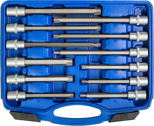 Long Socket with Motor Torx and Socket 1/2'' Set 32pcs