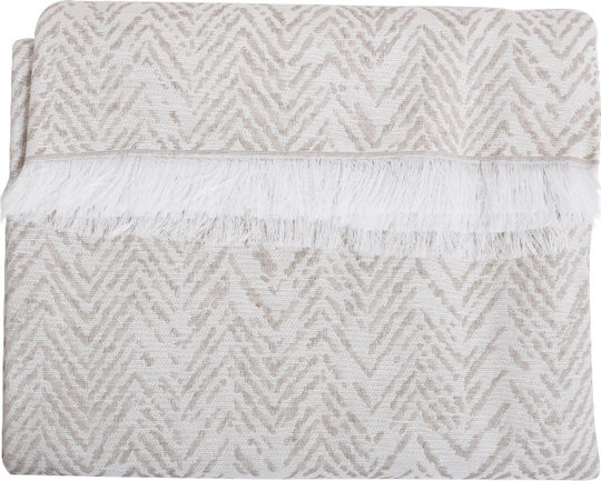 Fylliana Line Διθέσιου Καναπέ Π180xΜ240cm Μπεζ