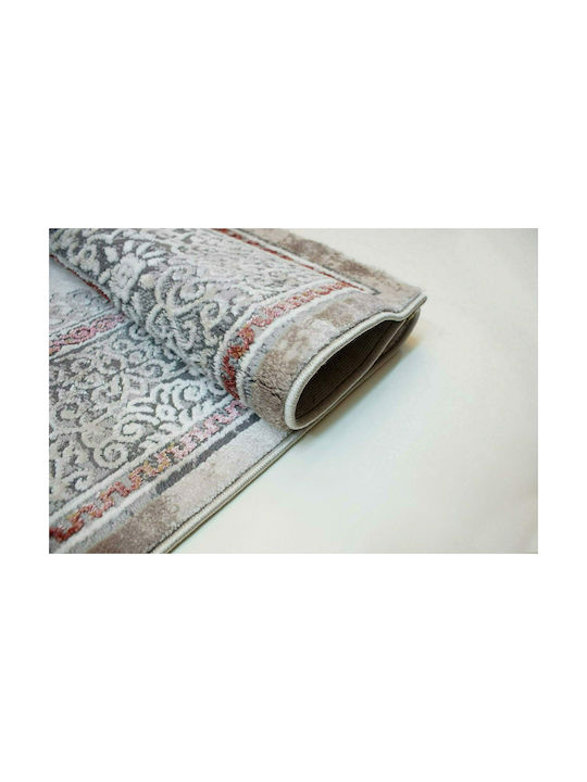 Tzikas Carpets Bedroom Rugs Set Elements Grey-pink 159-0-355-33116-955 2pcs
