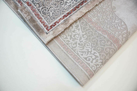 Tzikas Carpets Elements Σετ Χαλιά Κρεβατοκάμαρας Elements Γκρι-ροζ 159-0-355-33116-955 2τμχ