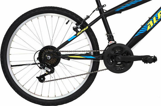 Alpina Alpha 26" 2021 Schwarz Mountainbike mit 21 Gängen