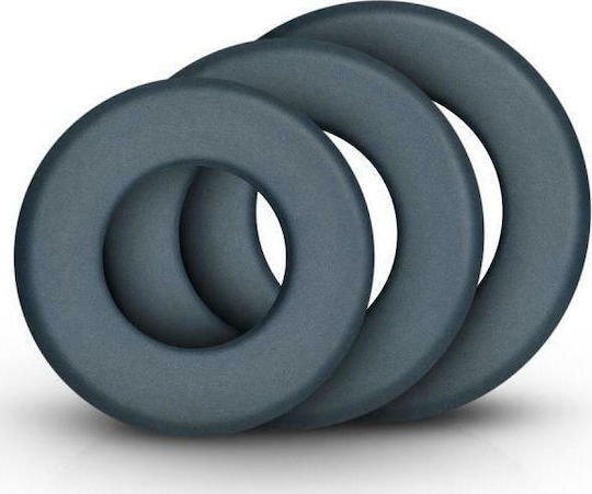 Boners Large Cock Ring Set 3τμχ Grey