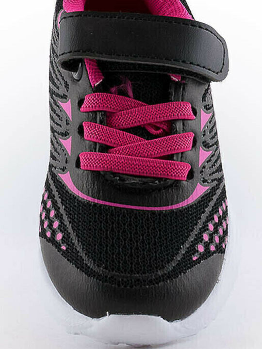 Kids Sneakers with Scratch Black
