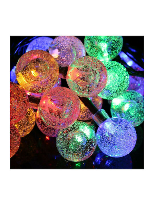 30 Lights LED 4.25m. Multicolor Battery in String 1pcs