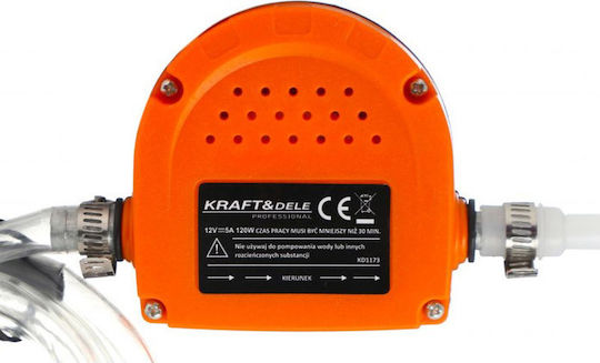 Kraft & Dele Pompa Electrică De Transfer Auto De Ulei / Motorină 12V 120W