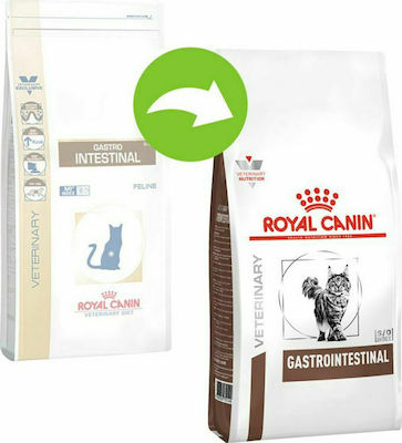 Royal Canin Veterinary Diet Gastro Intestinal Hrană Uscată pentru Pisici Adulte cu Sistem Gastrointestinal Sensibil cu Păsări de curte / Orez 2kg