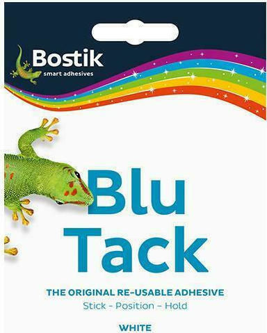 Bostik Glue Stickers Blu Tack White Large Size 50gr ST30803836