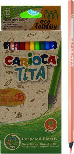 Carioca Tita Eco Family Colored Pencil Set Package of 1 packages