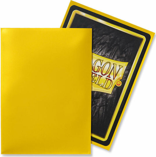 Dragon Shield Card Sleeves Standard Size 100τμχ Yellow