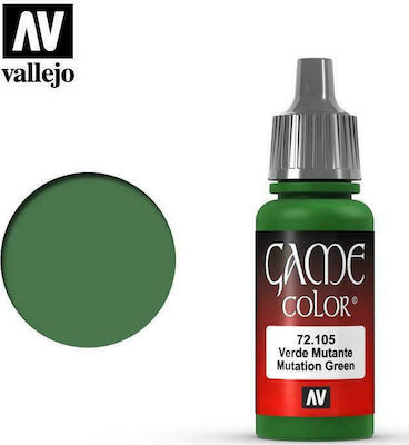 Acrylicos Vallejo Game Model Making Paint Mutation Green 17ml 72.105