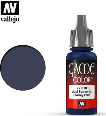 Acrylicos Vallejo Game Color Χρώμα Μοντελισμού Storny Blue 17ml