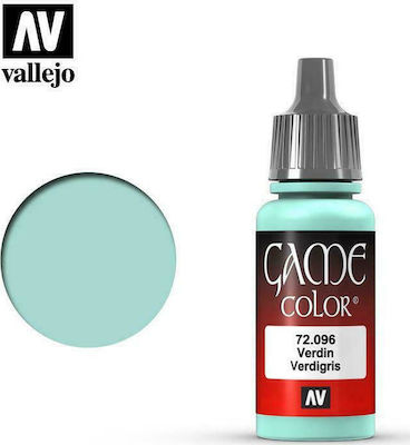 Acrylicos Vallejo Game Culoare Modelism Verdigris 17ml 72.096