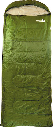 Panda Ranger Hood Sleeping Bag Single 2 Season Khaki