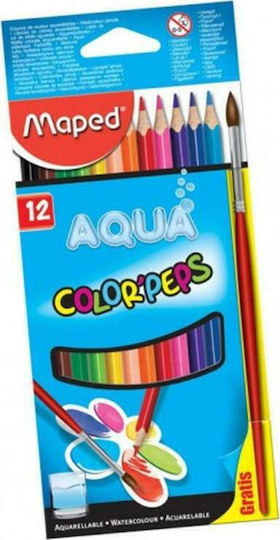 Maped Color'Peps Aqua Farbstift-Set Aquarell 12Stück Packung von 1 Verpackungen