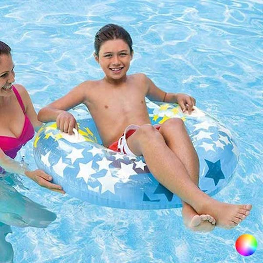 Intex Swirly Whirly Tubes Kids' Swim Ring with Handles and Diameter 91cm. from 9 Years Old (Assortment Designs/Colours)