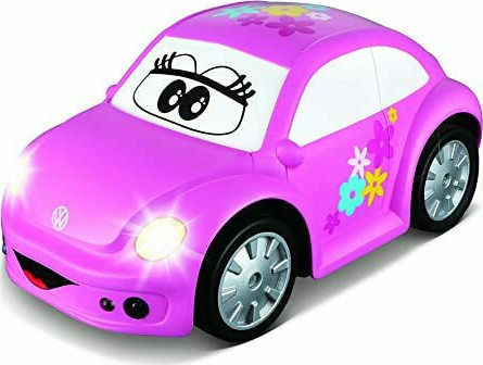 Bburago Volkswagen Easy Play Teleghidat Mașină roz