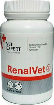 VetExpert Renalvet Tablets for Dogs and Cats Κατά της Χρόνιας Νεφρικής Ανεπάρκειας 60 tabs