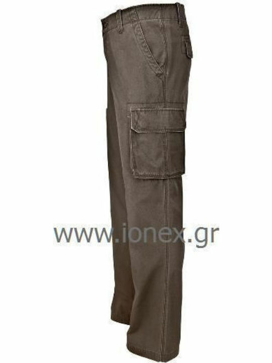 Toxotis Active Wear Παντελόνι σε Χακί χρώμα Toxotis Active Wear Παντελόνι σε Χακί χρώμα