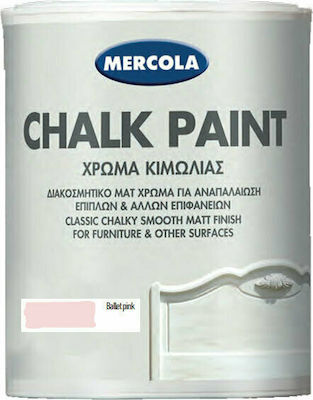 Mercola Chalk Paint Effect Χρώμα Κιμωλίας Ballet Pink 750ml