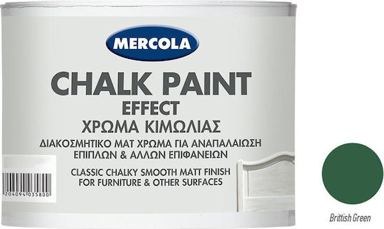 Mercola Chalk Paint Effect Colour Chalk Paint Brittish Green 375ml 3615