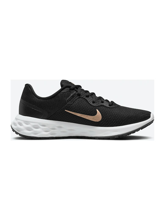 Revolution 6 Next Nature Sport Shoes Running Black / Mtlc Coppercoin / Summit White