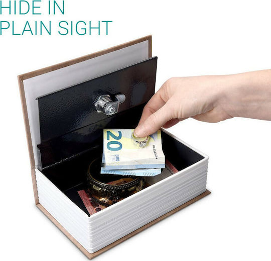 Navaris Book Safe with Lock Design New York