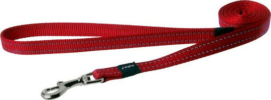 Rogz Λουρί/Οδηγός Σκύλου Ιμάντας 16mm/1.4m (Κόκκινο) σε Κόκκινο χρώμα 1.4m