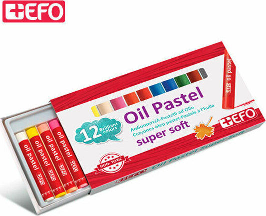 +Efo Ölpastelle Super Soft 12Farben 325412
