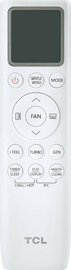 TCL Ocarina Air Conditioner Inverter 18000 BTU A++/A+ with WiFi and Self-cleaning CleanXpress
