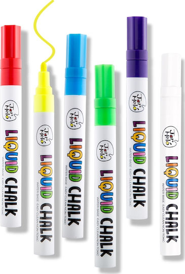 JarMelo Flüssige Kreide Set Marker 6Stück