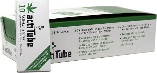 ActiTube Actitube Cărbune Activ Filtre pentru țevi 8mm 10τμχ