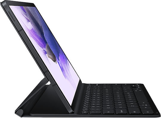 Samsung Flip Cover Cu Tastatură În Engleză SUA Neagră Galaxy Tab S7 FE