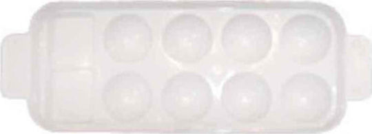 Art & Colour No 9 Egg Holder Plastic Paint Palette 1pcs