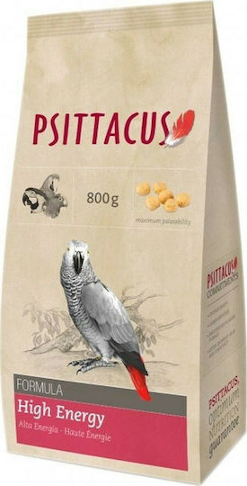 Psittacus High Energy Formula Food Pellet for Big Parrots για Μεσαίους 800gr