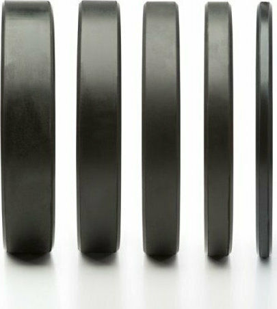 Optimum Set of Plates Olympic Type Rubber 1 x 25kg Φ50mm
