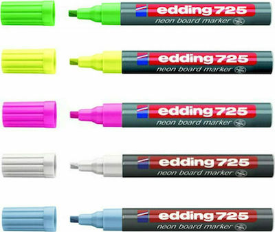 Edding 725 Neon Marker pentru Tablă 5mm Roz