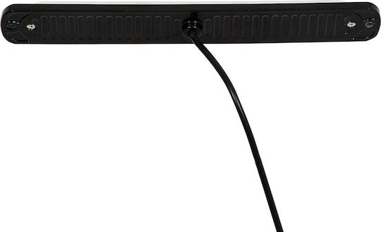 GloboStar Pro Series Μπάρα Σήμανσης 10 Προγραμμάτων Φωτισμού Strobe SMD 3030 LED 12/24V - Μπλε