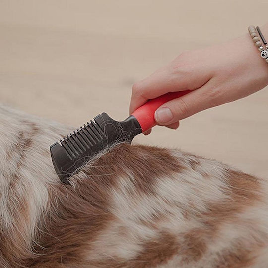Ferplast Comb for Misc Hair Lengths Double Sided for Coat Grooming