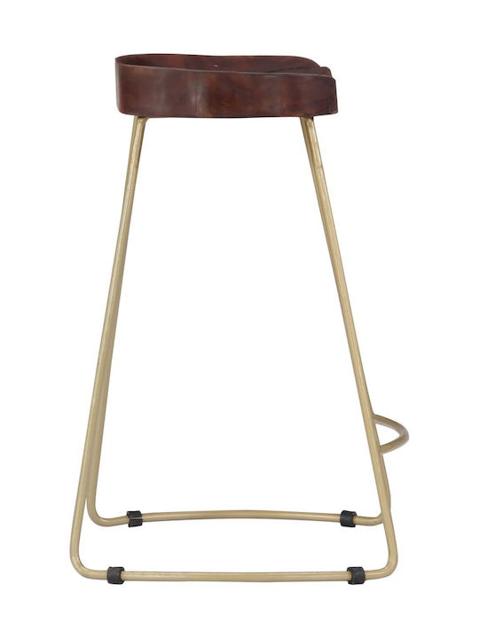 Stool Bar Wooden Gavin Coffee 2pcs 45x40x62cm