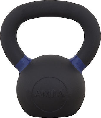 Amila Kettlebell Gusseisen 16kg Schwarz