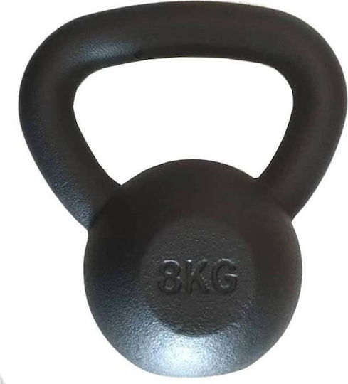 Optimum Kettlebell από Μαντέμι 4kg Μαύρο