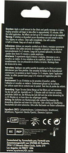 System Jo For Her Clitoral Stimulant Stimulant Gel 10ml